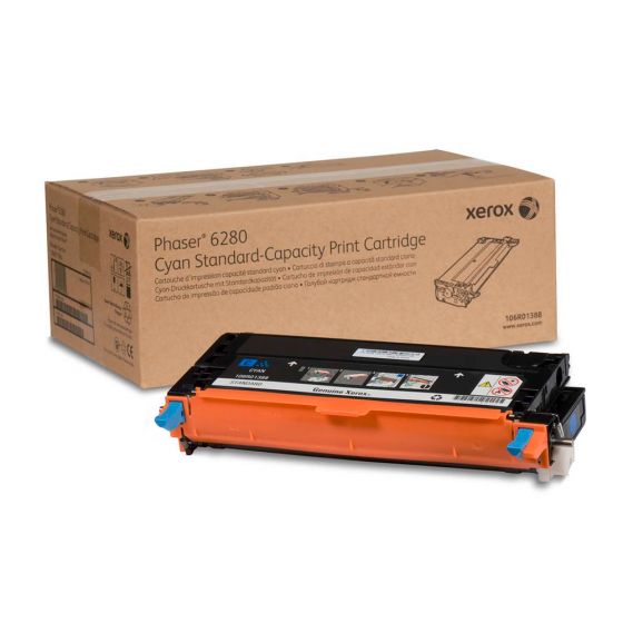 Xerox Phaser 6280 Cyan Toner Cartridge, Standard Capacity, Genuine OEM - toners.ca Xerox Phaser 6280 Cyan Toner Cartridge, Standard Capacity, Genuine OEM - toners.ca  toners.ca