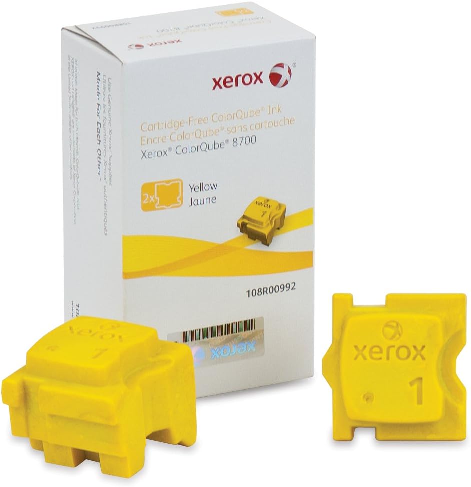 Xerox ColorQube 8700 Yellow Solid Ink Cartridge, 4/box,  Genuine OEM - toners.ca Xerox ColorQube 8700 Yellow Solid Ink Cartridge, 4/box,  Genuine OEM - toners.ca  toners.ca