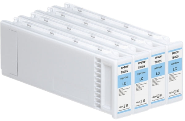 T80050V Epson UltraChrome Pro Light Cyan Multi-Pack (4) Ink