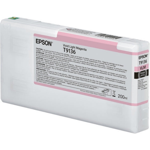 T913600 Epson EPSON UltraChrome HD Vivid Light Magenta Ink C