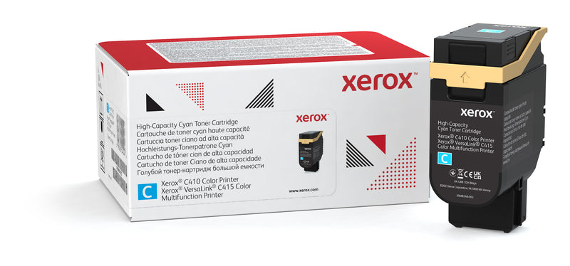 006R04686 Xerox GENUINE CYAN HIGH CAPACITY TONER CARTRIDGE F