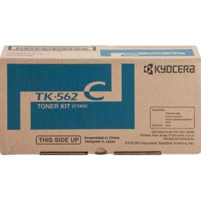 Kyocera Mita Genuine OEM TK562C (TK-562C / 1T02HNCUS0) Cyan Toner Cartridge (10K YLD)