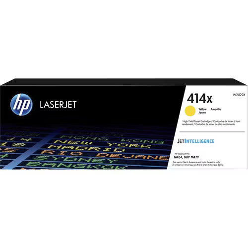 HP w2022x LaserJet M454 M479 Yellow Toner Cartridge, High Yield, Genuine