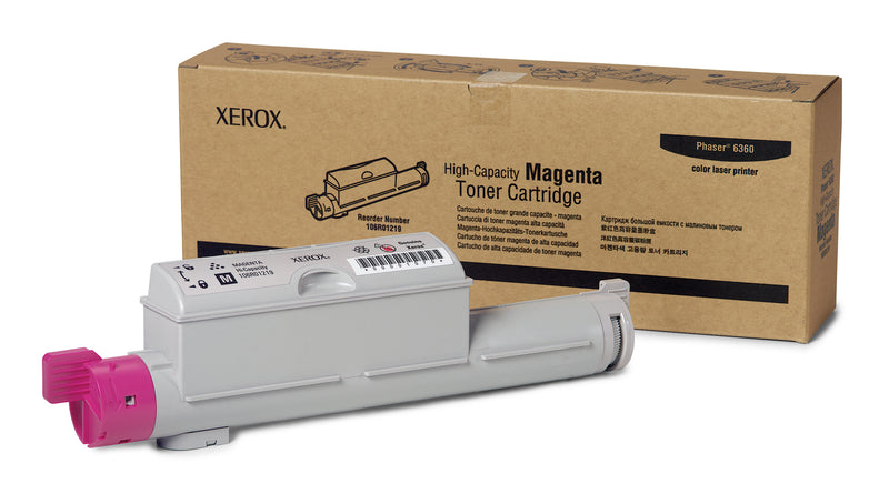 106R01219 PHASER 6360 MAGENTA HIGH CAPACITY TONER CARTRIDGE
