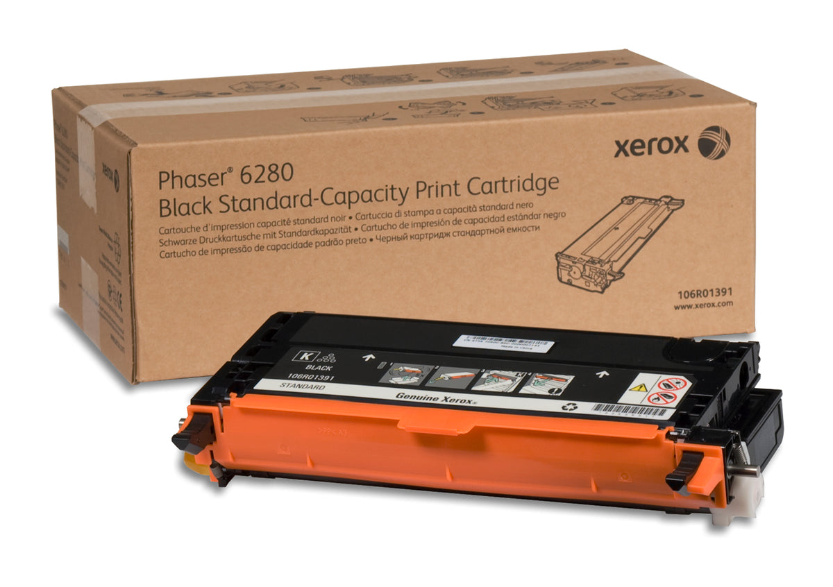 106R01391 PHASER 6280 STANDARD CAPACITY PRINT CARTRIDGE BLAC