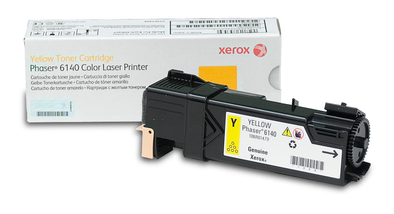 106R01479 PHASER 6140 TONER CARTRIDGE, YELLOW