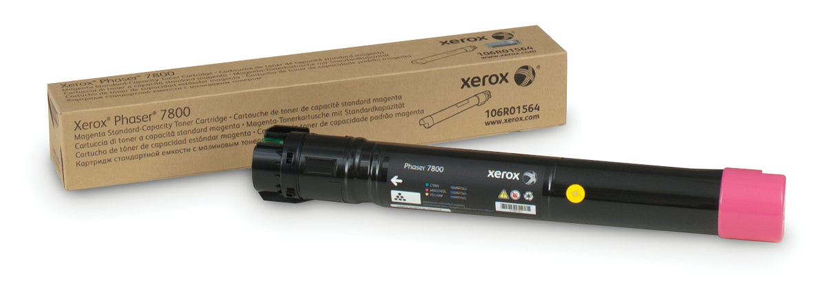 106R01564 Magenta Standard Capacity Toner Cartridge; Phaser