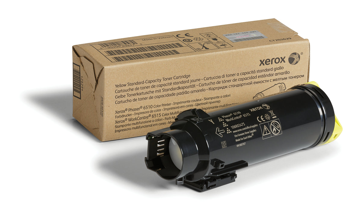 106R03475 XEROX YELLOW ST CAP TONER FOR PHASER 6510 / WORKCE