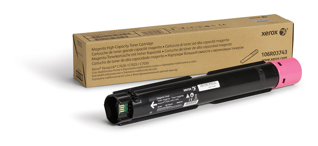 106R03743 Xerox Genuine Xerox Magenta Standard Toner Cartrid