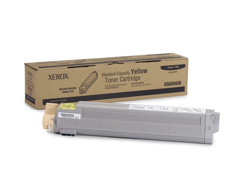 106R01152 Yellow Standard Capacity Toner Cartridge, Phaser 7