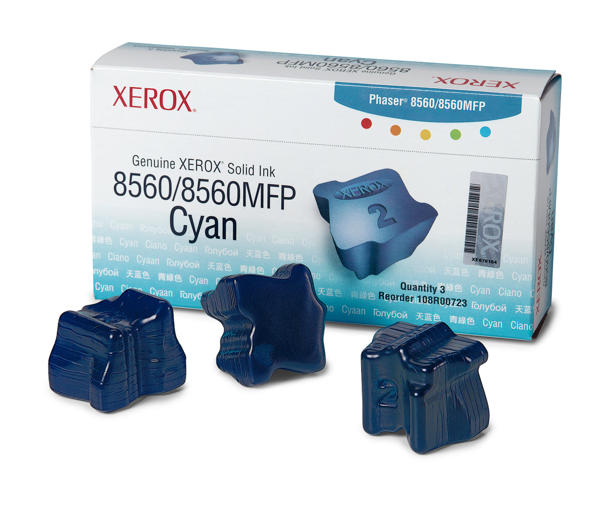 108R00723 PHASER 8560 SOLID INK CYAN (3 STICKS)