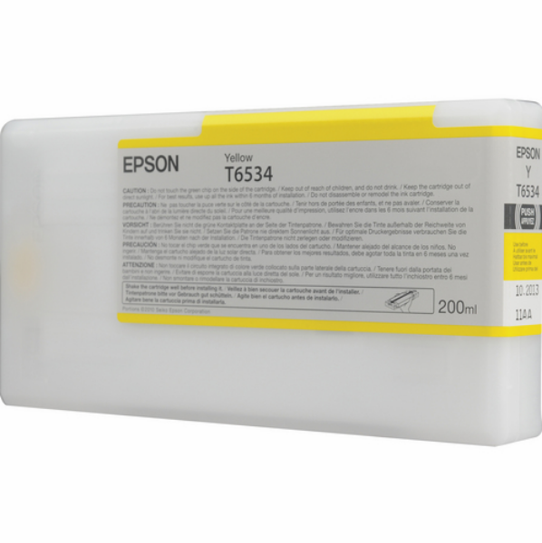 T653400 EPSON STYLUS PRO 4900 YELLOW 200ML