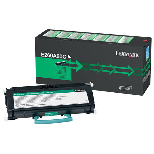 E260A80G E260, E360, E460, E462 Factory Reconditioned Toner