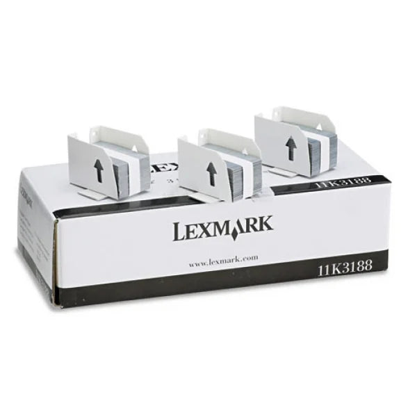 11K3188 Lexmark  3-Pack 9K Finisher Staples