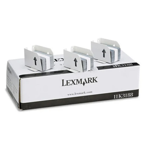 11K3188 Lexmark  3-Pack 9K Finisher Staples