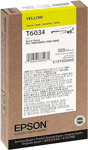 T603400 EPSON ULTRACHROME YELLOW K3 FOR STYLUS PRO 7800/7880
