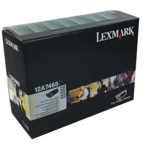 12A7468 T630, T632, T634 High Yield  Print Cartridge