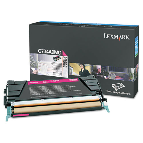 C734A2MG Lexmark  C/X734,746,X738 Magenta 6K Toner Ca
