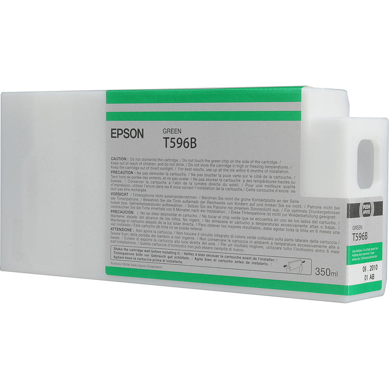 T596B00 EPSON ULTRACHROME HDR GREEN INK 350ML, STYLUS 7900