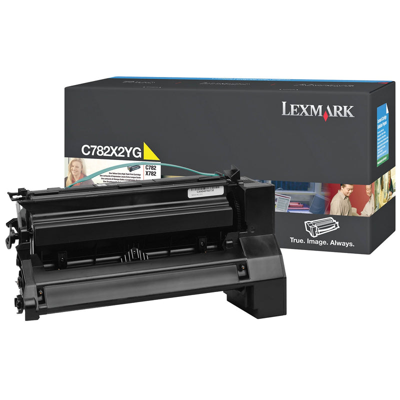 C782X2YG Lexmark  C/X782,782XL Yellow 15K Print