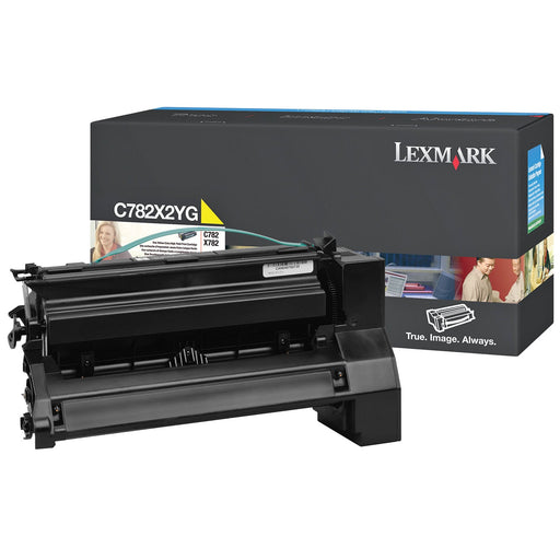 C782X2YG Lexmark  C/X782,782XL Yellow 15K Print