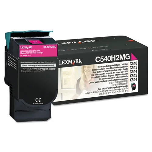 C540H2MG Lexmark  C54x,X54x Magenta 2K Toner Cartridg