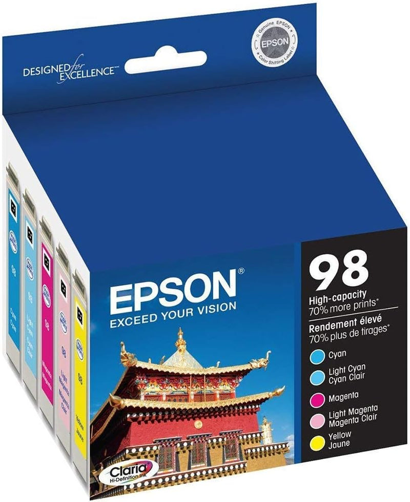 T098920-S EPSON COLOR MULTIPACK INK CARTRIDGE HIGHCAPACITY