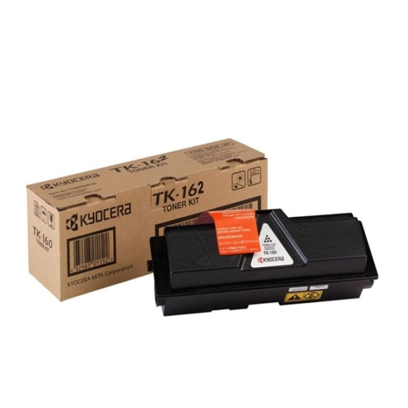 Kyocera Mita Genuine OEM TK162( TK-162) Black Toner Cartridge (2.5K YLD)