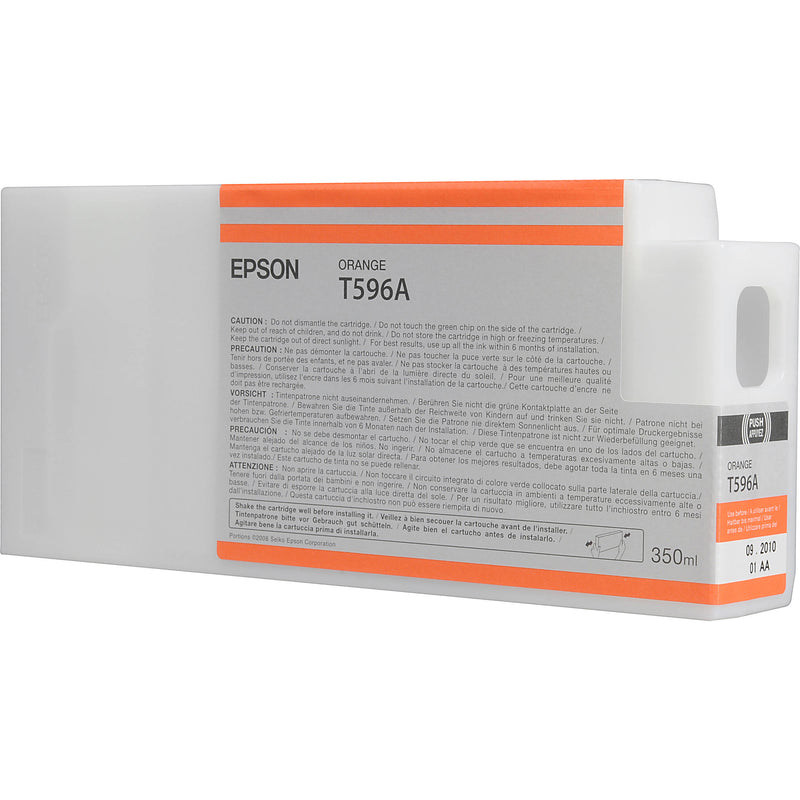 T596A00 EPSON ULTRACHROME HDR ORANGE INK 350ML, STYLUS 7900