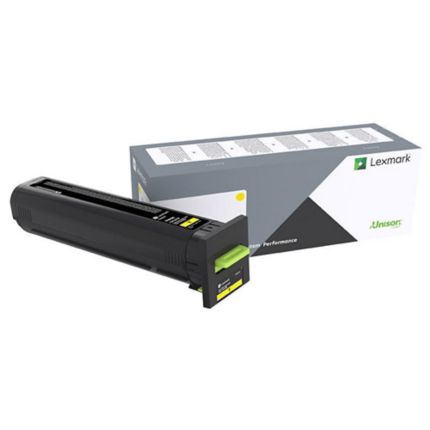 72K0X40 Lexmark CS820 Yellow 22K Toner Cartridge
