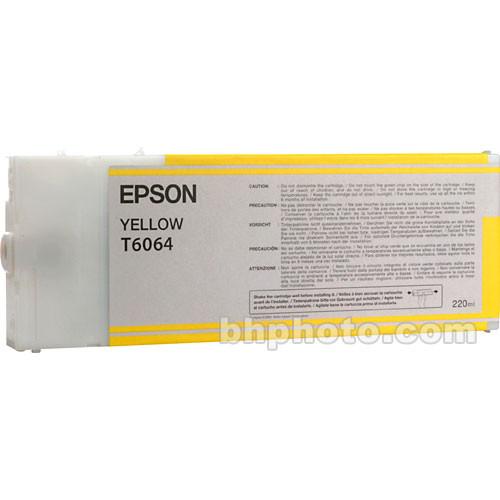 T606400 EPSON ULTRACHROME YELLOW K3 STYLUS PRO 4800 & 4880 2