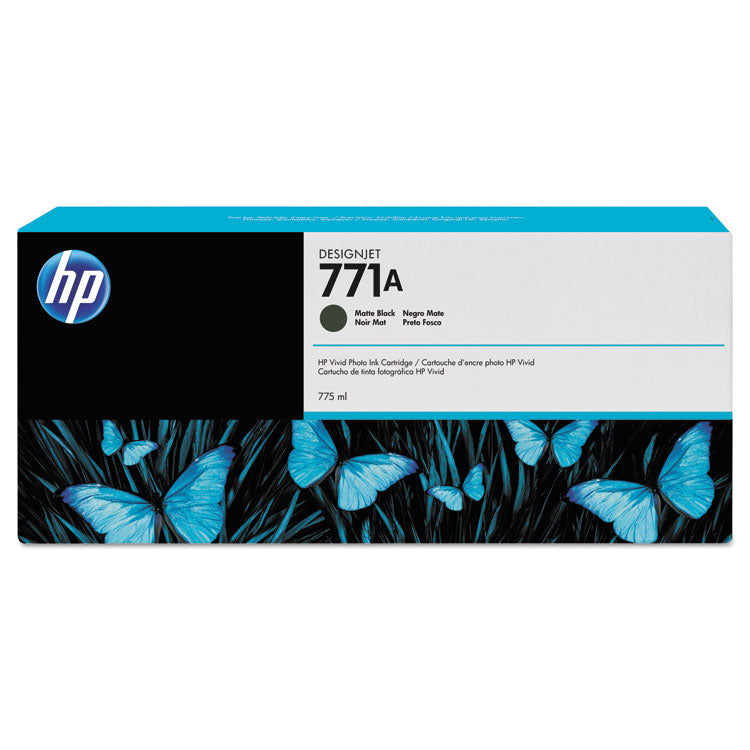 HP 771A 775ml Matte Black Ink Cartridge