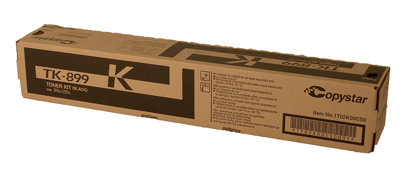 Copystar Genuine OEM TK899K (1T02K00CS0) Black Toner Cartridge (12K YLD)