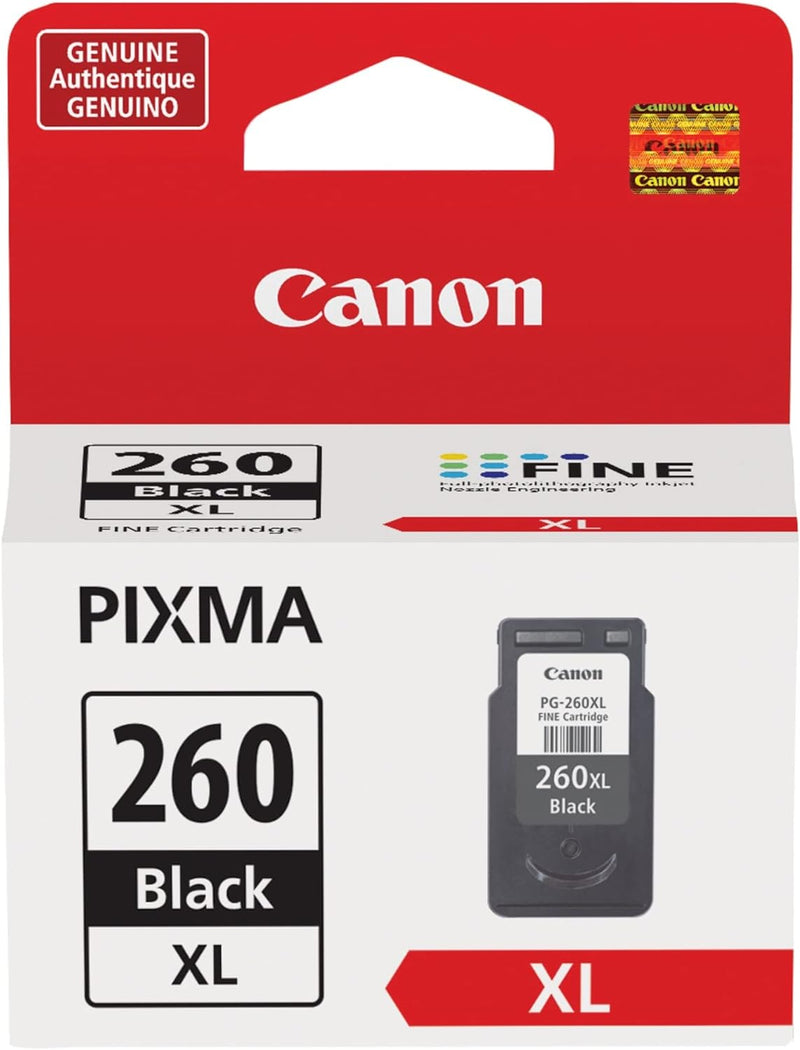 Canon Genuine PG-260XL Black Ink Cartridge