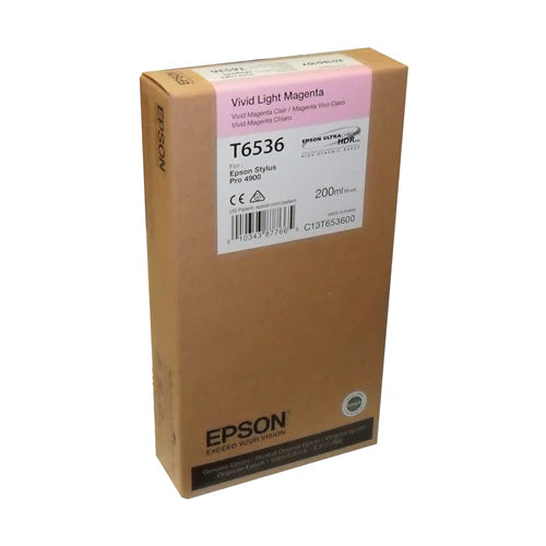 T653700 Epson Stylus Pro 4900 Lt Black 200MLT653700