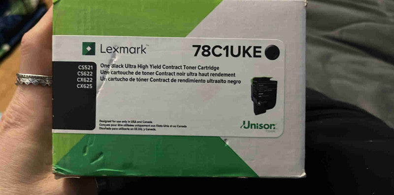 78C1UKE Lexmark  CS/CX52x,62x Black 10.5K Toner  toners.ca