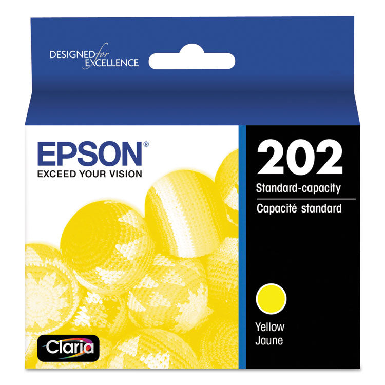 T202420-S EPSON T202 Yellow, DuraBrite Ultra Ink Cartridge,