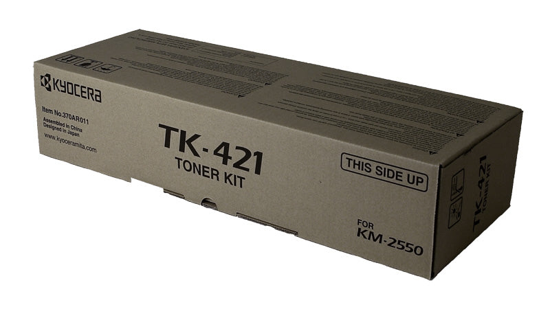 Kyocera Mita Genuine OEM 370AR011 (370A-R011) TK421 (TK-421) Laser Toner Cartridge (15K YLD)