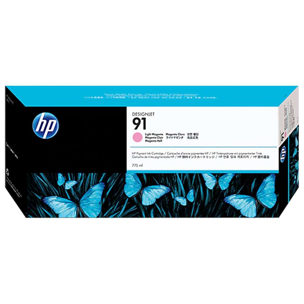 HP 91 775ml Light Magenta Ink Cartridge