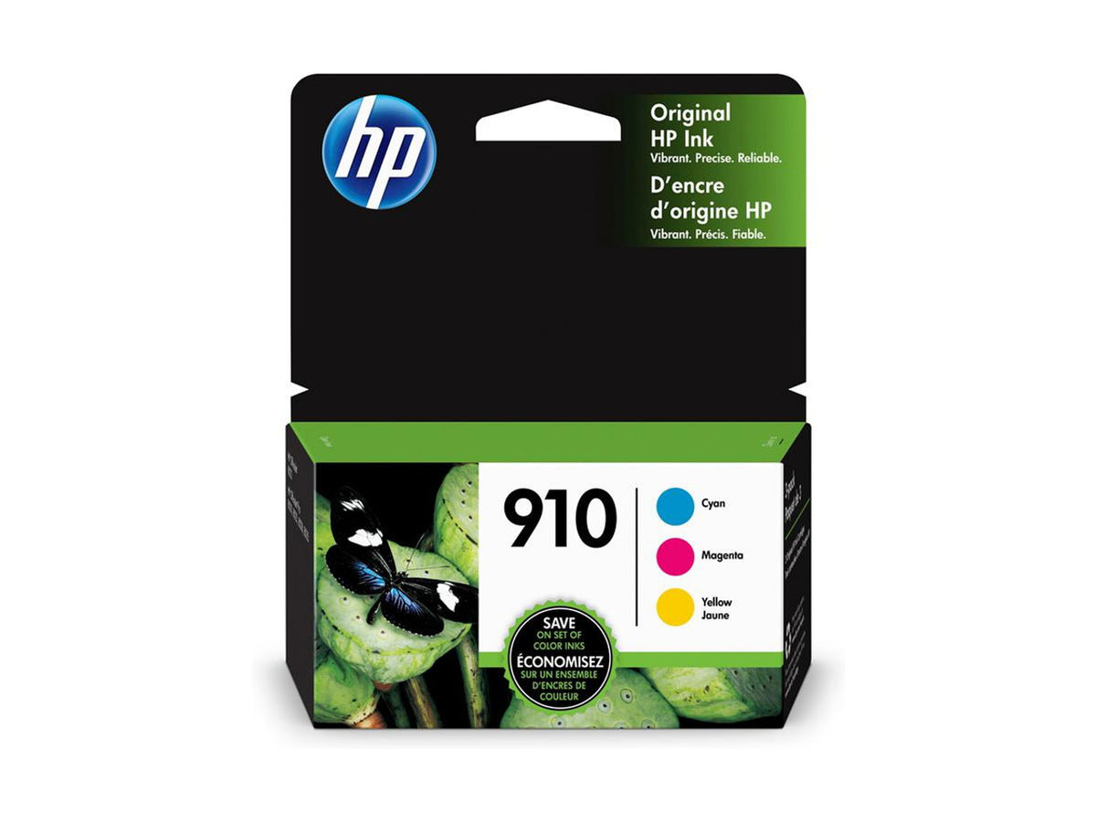 HP 910 CMY Original Ink Combo 3-Pack