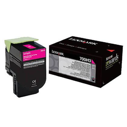 Lexmark CS310 CS410 Magenta Toner Cartridge, High Yield, Genuine OEM (70C1HM0, 701HM, 700H3, 70C0HMG)