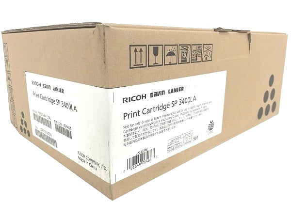 Ricoh Genuine OEM 406464 Black Toner Cartridge (2.5K YLD)