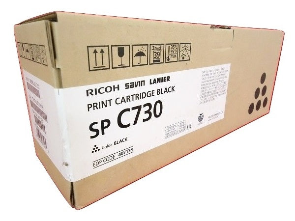 Ricoh Genuine OEM 407123 Black Toner Cartridge (9.3K YLD)