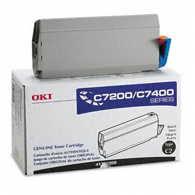 41304208 C7200/C7400 SERIES BLACK TONER CARTRIDGE "TYPE C2"