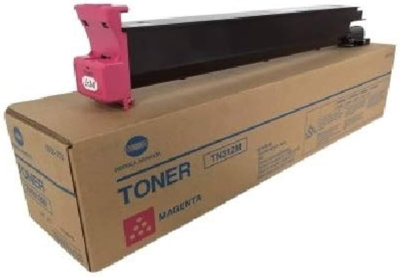 Konica Minolta Genuine OEM 8938703 (8938-703) TN312M (TN-312M) Magenta Toner (12K YLD)