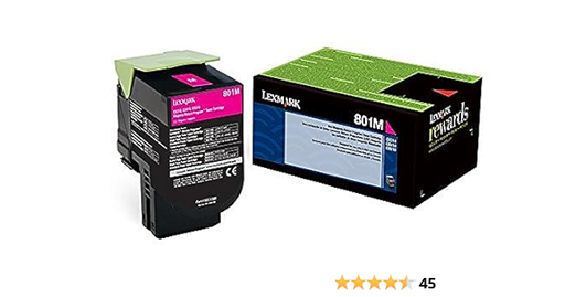 80C10M0 LEXMARK 801M CX310/410/510 MAGENTA