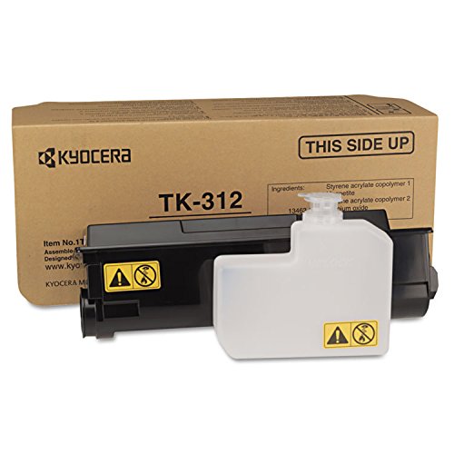 Kyocera Mita Genuine OEM TK312 (TK-312) Black Laser Toner Cartridge (12K YLD)