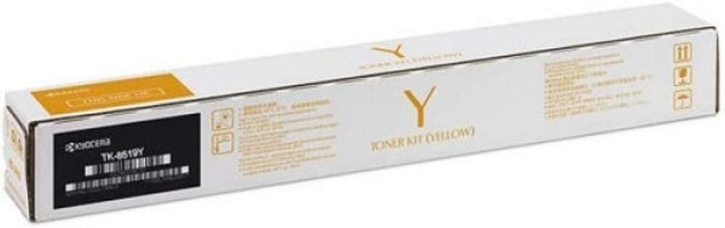 Copystar Genuine OEM TK-8519Y (1T02NDACS0) Yellow Toner Cartridge (20K YLD)