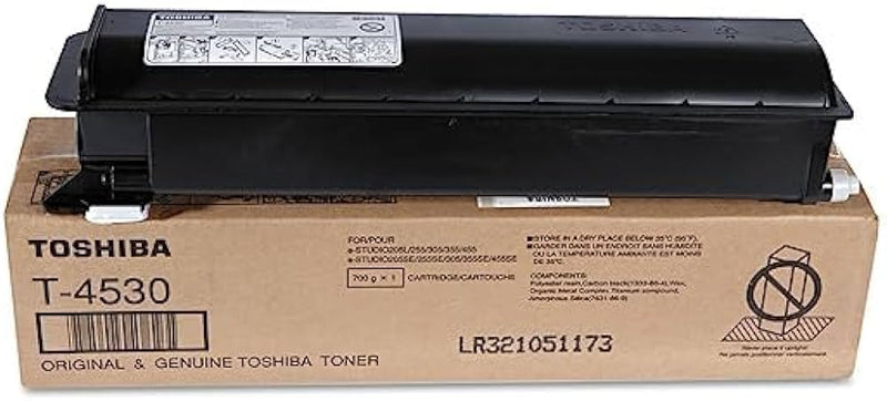 Toshiba Genuine OEM T4530 Black Toner Cartridge (30K YLD)