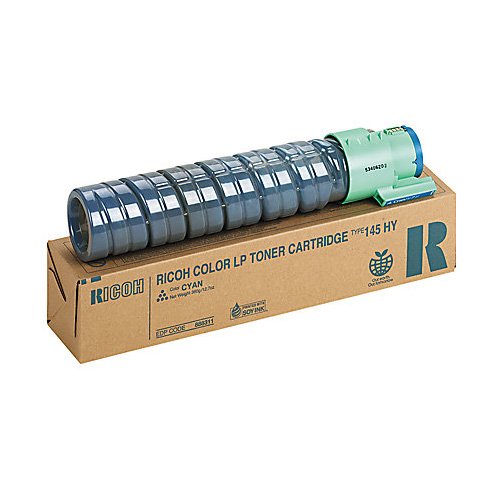 Ricoh Genuine OEM 888311 Type 145 High Yield Cyan Toner Cartridge (15K YLD)